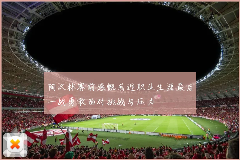陶汉林赛前感慨或迎职业生涯最后一战勇敢面对挑战与压力